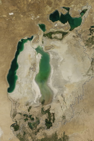 Aral Sea 2010